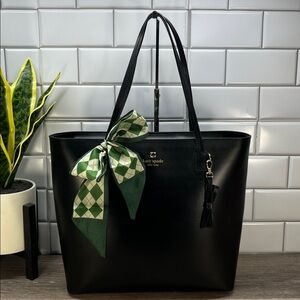 9874 KATE SPADE BLACK TOTE BAG 258679874